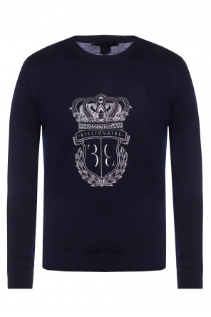 'justin' patched sweater, zdjęcie 1 'justin' patched sweater od Billionaire